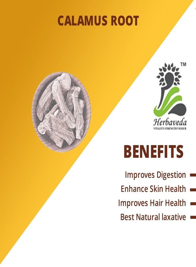 LEANBEING Herbaveda- Calamus root 100g | Vacha root | Acorus Calamus | Good for skin - Image 3